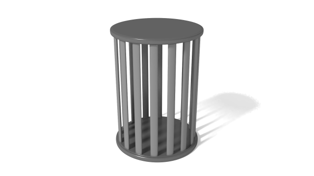 cage Model 3D .c4d .max .obj .3ds .fbx .stl .blend 