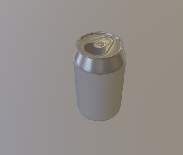 beer can 3D 模型 .c4d .max .obj .3ds .fbx .stl .blend 
