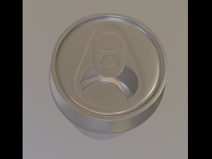 beer can 3D 模型