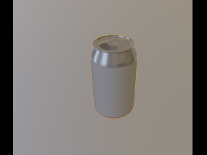 beer can 3D 模型