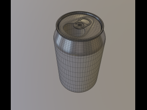 beer can 3D 模型