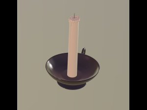 candle 3D मॉडल