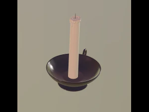 candle 3D Model