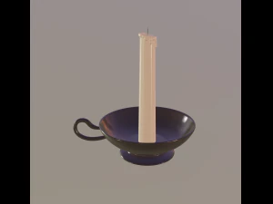 candle 3D Model