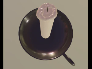 candle 3D Model