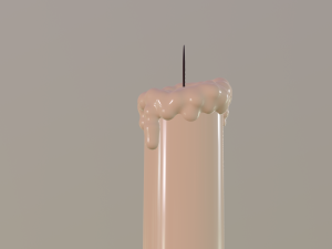 candle 3D मॉडल