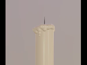 candle 3D Model