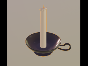 candle 3D मॉडल