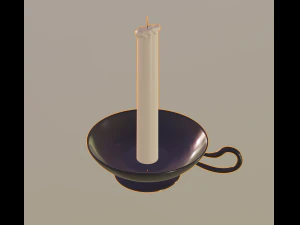 candle 3D Model