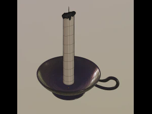 candle 3D Model