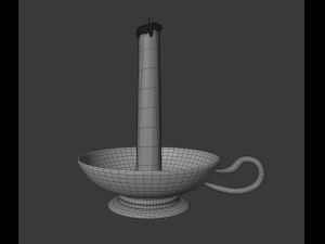 candle 3D मॉडल