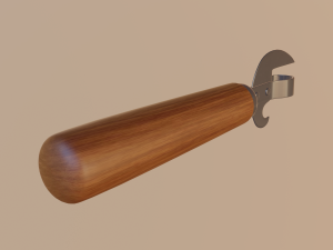 can opener Modello 3D