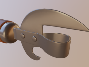 can opener Modello 3D