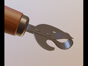 can opener Modello 3D