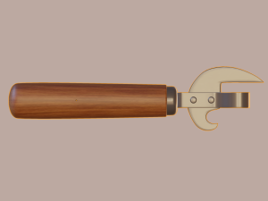 can opener Modello 3D