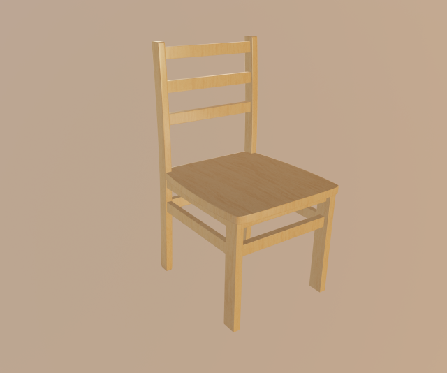 chair 3D Model .c4d .max .obj .3ds .fbx .stl .blend