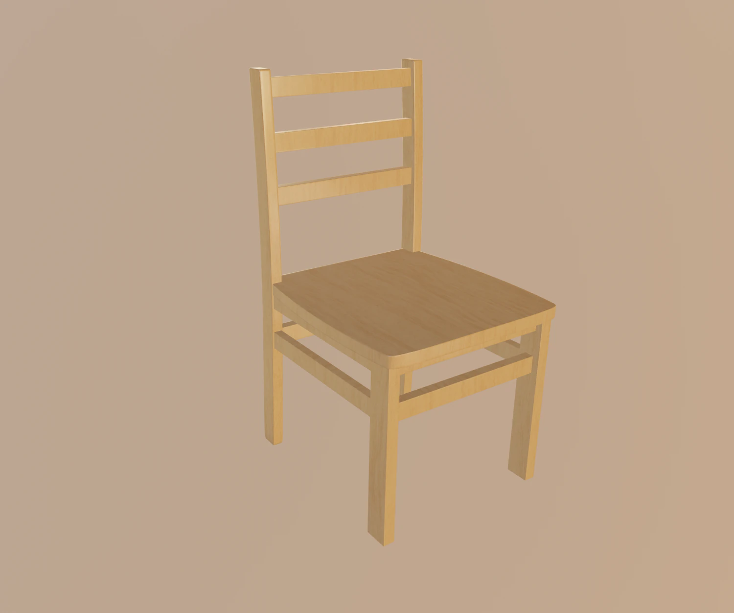 chair 3D Model .c4d .max .obj .3ds .fbx .stl .blend