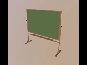 chalkboard 3D Model