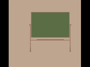 chalkboard 3D Model