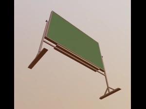 chalkboard 3D Model