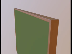 chalkboard 3D Model