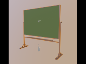 chalkboard Modello 3D