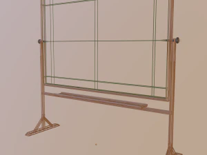 chalkboard 3D Model
