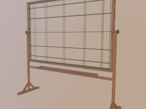 chalkboard Modello 3D