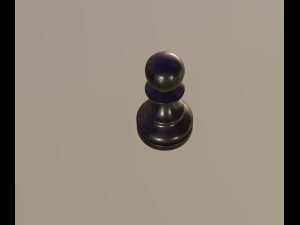 chess piece - pawn Modèle 3D