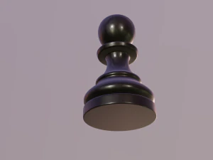 chess piece - pawn 3D Model