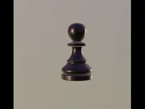 chess piece - pawn 3D Model
