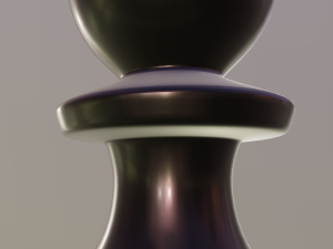 chess piece - pawn Modèle 3D