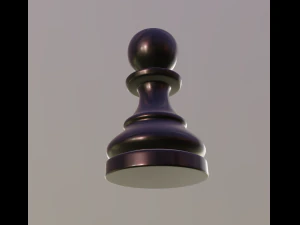 chess piece - pawn 3D Model