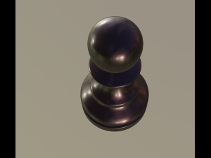 chess piece - pawn Modèle 3D