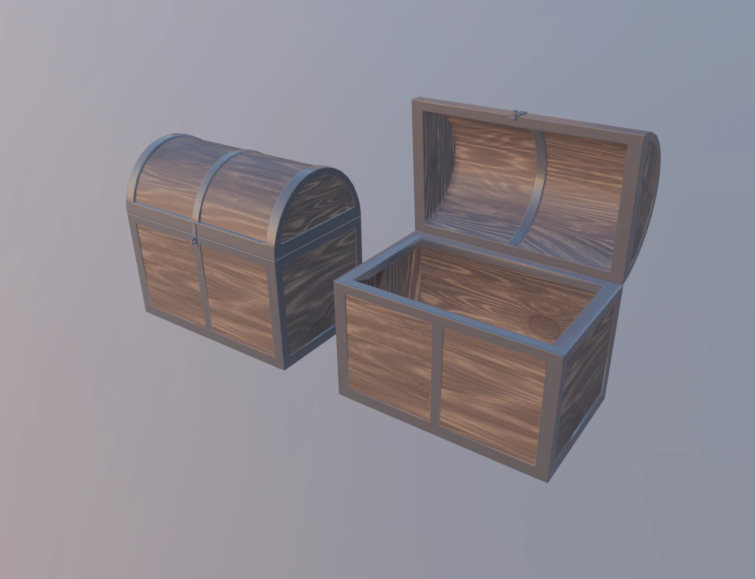 chest 3D Model .c4d .max .obj .3ds .fbx .stl .blend 