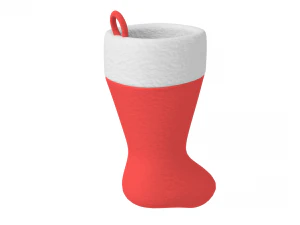 christmas sock 3D Model