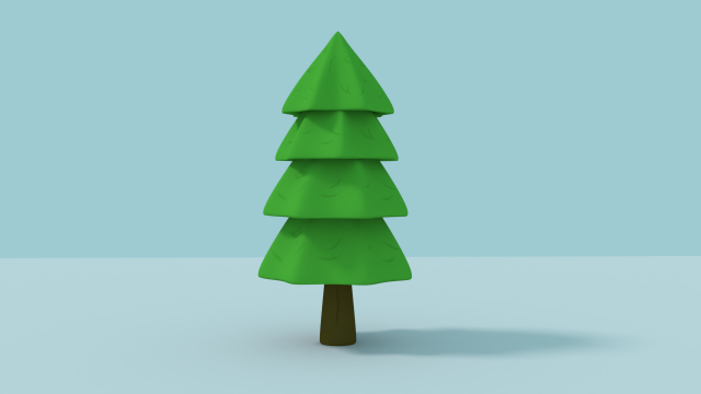 christmas tree 3D Model .c4d .max .obj .3ds .fbx .stl .blend