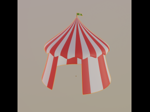 circus tent Modelo 3D