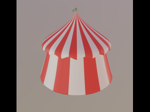 circus tent Modelo 3D