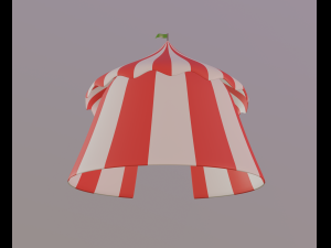 circus tent Modelo 3D