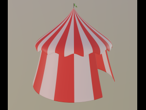 circus tent Modelo 3D