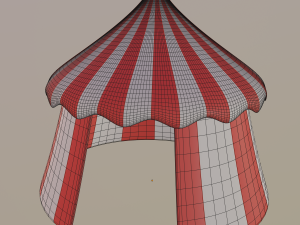 circus tent Modelo 3D