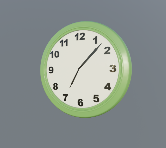 clock Modelo 3D .c4d .max .obj .3ds .fbx .stl .blend 