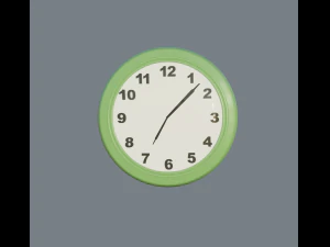 clock 3D Model