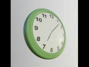 clock Modelo 3D