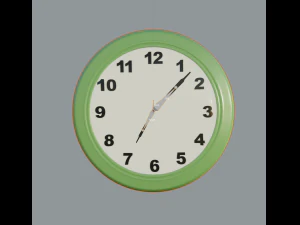 clock 3D Model