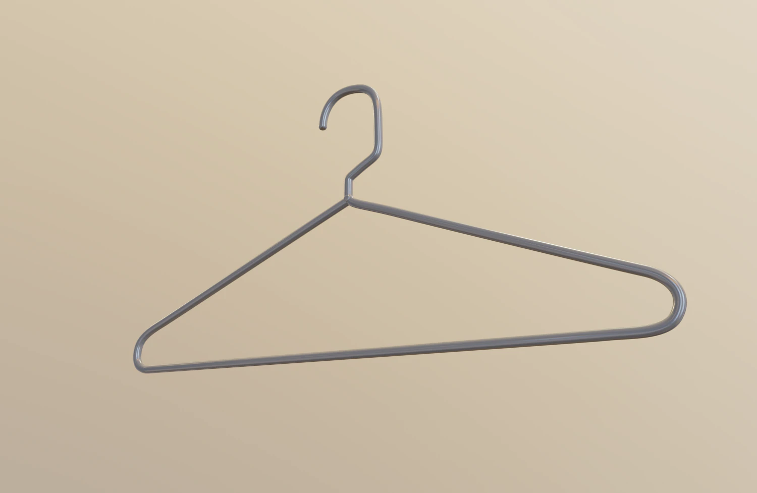 clothes hanger 3D Model .c4d .max .obj .3ds .fbx .stl .blend 