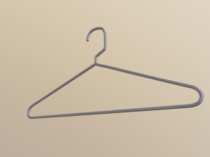 clothes hanger Model 3D