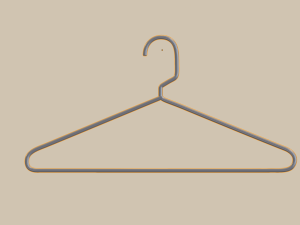 clothes hanger 3D-Modell