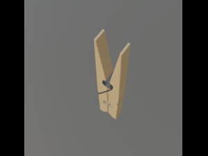 clothes pin Modelo 3D